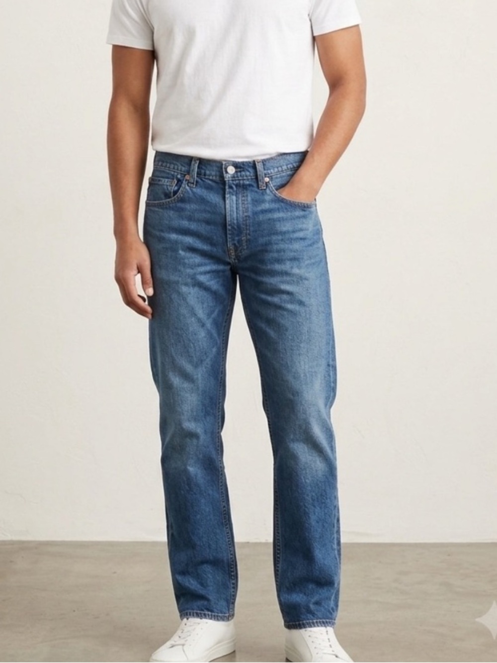 Levi's Indigo Mexico Vintage Blue Denim Jeans 36 x 34